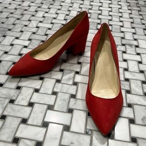 Nine West red heels